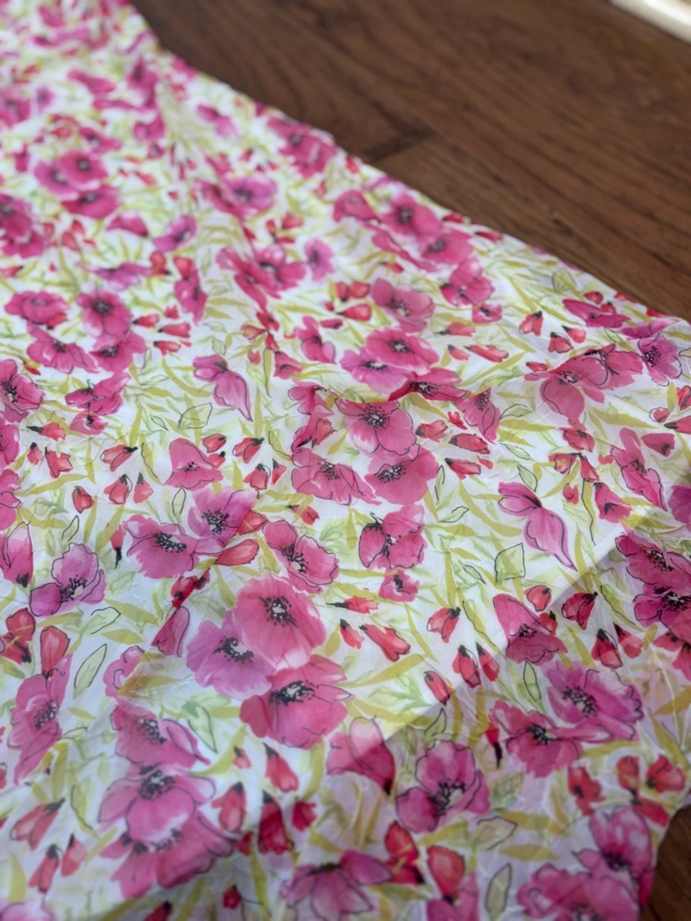 Vintage Y2K Pink Floral Mini Dress Flutter Strap Coquette XXS XS - Picture 6 of 14